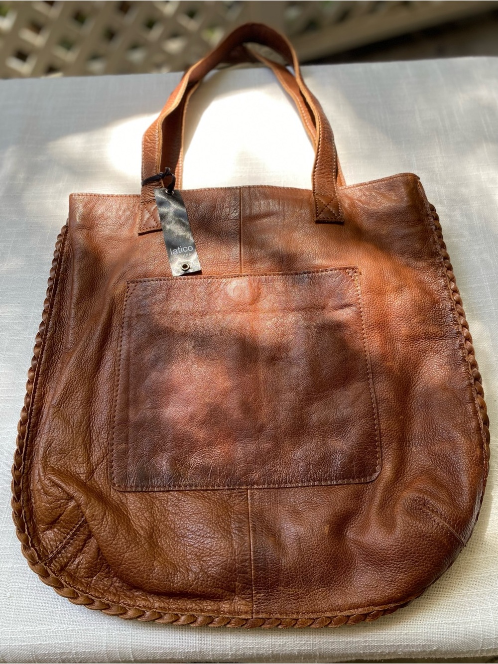 Latico Lizzie Leather Walnut New